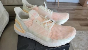 Adidas UltraBoost 19 W Mujer Zapatos para Correr Blanco/Naranja Brillante 11 EE. UU. 9,5 UK - Imagen 1 de 5
