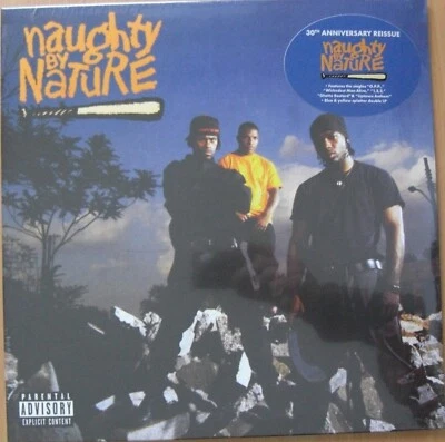Naughty By Nature – Naughty By Nature 2 x Vinyl, LP Album blue/ yellow - Bild 1 von 2