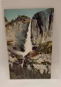 Yosemite Falls, Yosemite Nationalpark Kalifornien Vintage Postkarten - Bild 1 von 2