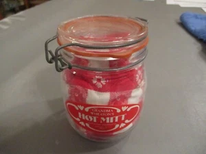Vintage Grandma Wheaton's Hot Mitt Canning Jar - Picture 1 of 10