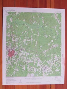 Mapa Topográfico Lufkin Texas 1961 Original Vintage USGS - Imagen 1 de 1