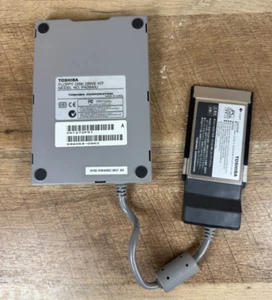 Toshiba Floppy Disk Drive Kit PA2940U Vintage W/Cable & Card - Afbeelding 1 van 5