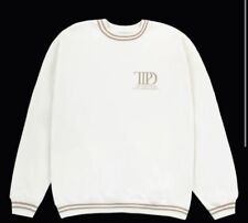 Taylor Swift The Tortured Poets Department White Crewneck Sweater Size XL