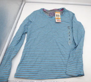 Epic Threads T-shirt a righe per bambini, piccola, blu/grigio - Foto 1 di 5