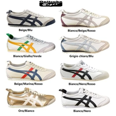 ONITSUKA TIGER NUOVO SCARPE SPORTIVE UOMO DONNA MEXICO66 SNEAKER ONITSUKA-TIGER SCARPE CASUAL
