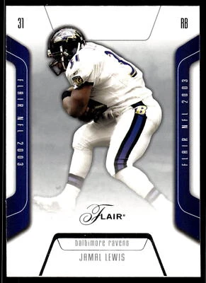 2003 Fleer Flair Football Pick Your Card - Image 1 of 2