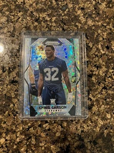 2017 Prizm #212 Chris Carson RC Rookie Disco Prizm Seahawks - Bild 1 von 2