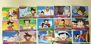 2000 Dragonball Z Archives Silver Set Complete Set 80 Sticker set Artbox 