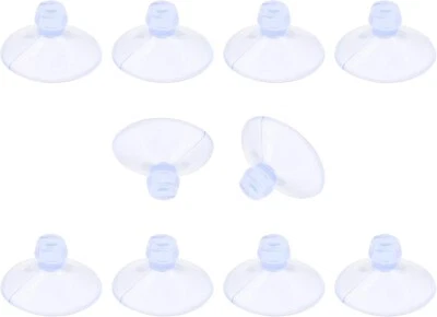 Paquete de 10 ventosas de 20 mm para mesas de vidrio, almohadillas de goma transparentes Foto 1 de 4