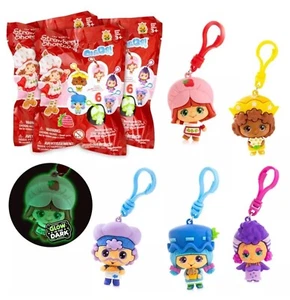 Lot Of 3 Strawberry Shortcake 2.5" CheeBee Key Chain Random Blind Bags x3 NEW - Picture 1 of 10