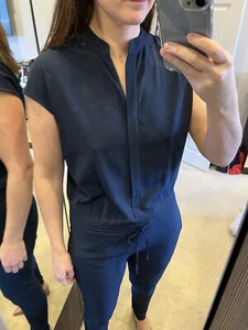 Vince. Navy Jumpsuit size 8-10 - Picture 1 of 12
