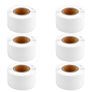 6PK Thermal Paper For Dymo 30327 LabelWriter 450 1-up File Folder Labels 130P/R - Picture 1 of 24