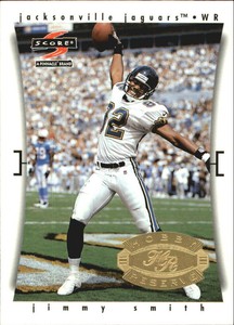 1997 Score Hobby Reserve Jacksonville Jaguars Football Card #196 Jimmy Smith
