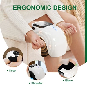 Electric Knee Massager Infrared Heat Therapy Vibrate Kneading Joint Pain Relief - Picture 1 of 19