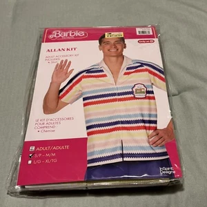 Barbie The Movie: Adult Allan Halloween Costume Shirt - Small/Medium New - Picture 1 of 3