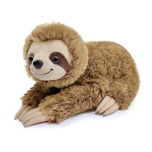 Cuddly Soft Stuffed Animal Sloth Toddler Kids Toy 12.5 inch  Plush Easter gifts  - Picture 1 of 5