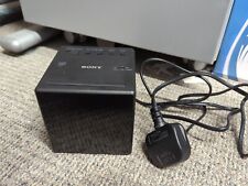 Sony ICF-C1B Cube FM/AM Radiowecker mit Alarm & großem LED Display - schwarz #238
