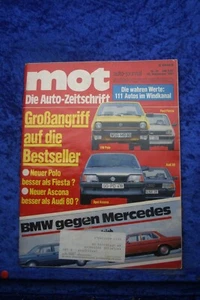 MOT 20/81 Opel Senator 2,5E Fiat Panda 34 Subaru Station 1800 4WD - Foto 1 di 2