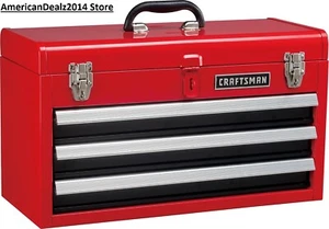 Tool Box Drawer Chest Storage Craftsman Drawers Organizer 3-Drawer Metal New - Picture 1 of 8