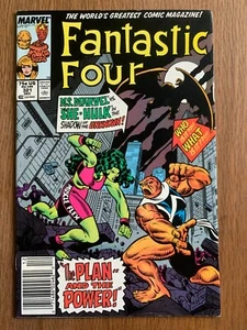 Fantastic Four #321 - She-Thing Vs. She-Hulk! (Marvel Dec. 1988) - Picture 1 of 4