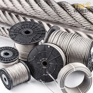 Drahtseil Edelstahl Seil V4A inox 316 Rostfrei 1mm 2mm 3mm 4mm 5mm 6mm 8mm 10mm  - Bild 1 von 21