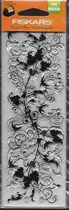 FISKARS clear stamp set ELEGANT VINE - Picture 1 of 2