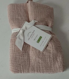 Pottery Barn King Sham Dusty Rose Foundations Soft Cotton - Picture 1 of 6