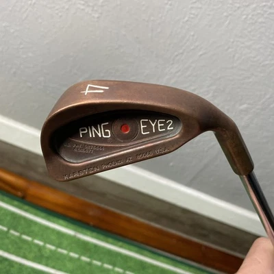 Ping Eye 2 Beryllium Copper Becu 4 Iron Red Dot RH Stiff Steel Shaft - Image 1 of 4