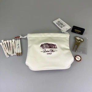Luton Hoo Golfschläger Wertsachen Tragetasche mit Bürste, Pitchgabel, Ballmarker Tees  - Bild 1 von 7