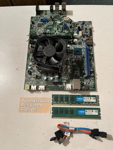 DELL OPTIPLEX 3040 SFF MOTHERBOARD COMBO INTEL i5-6500 CPU 8GB RAM - Picture 1 of 19