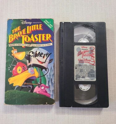 The Brave Little Toaster VHS Tape Walt Disney Home Video Presents 1988 Animated - Image 1 of 3