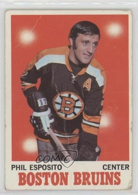1970-71 Topps Phil Esposito #11 HOF - Image 1 of 2