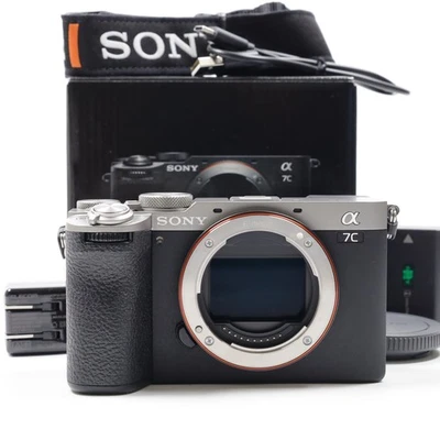 Sony a7C II a7c2 ILCE-7CM2 Silver Body (Shutter Count:635) [Top Mint] #4503TH - Image 1 of 4