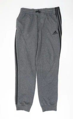 Adidas Men’s Grey Jogger Sweatpants Size M Regular Fit - Image 1 of 4