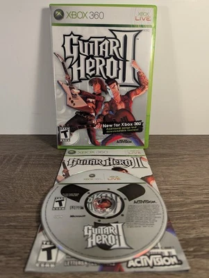 Guitar Hero II 2 (Xbox 360, 2007) Complete w/ Manual - Tested Working - Image 1 of 4