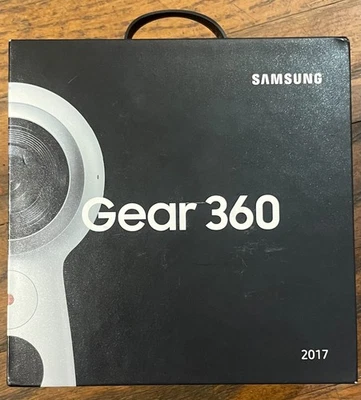 New Samsung Gear 360 SM-R210 (2017) Spherical Cam 360 Degree 4K Camera, Rare - Image 1 of 4