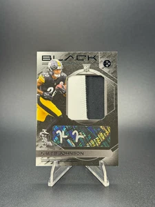 2025 Panini Black | Kaleb Johnson | Rookie Patch Auto /249 - Bild 1 von 3