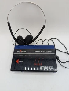 Saisho PS8S - Blue Stereo Cassette Player - Picture 1 of 3
