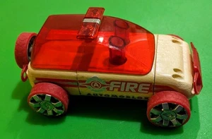 Automoblox Calello 2014 Wooden Fire Engine Red Complete - Picture 1 of 2