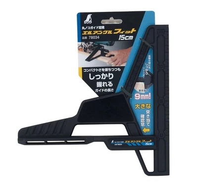 Regla guía de sierra circular Shinwa Sokutei ajuste en ángulo L 15 cm Foto 1 de 4