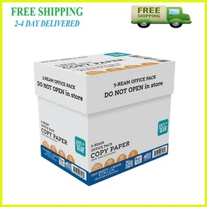 Pen + Gear Copy Paper, 8.5" x 11", 92 Bright, 20 lb., 5 Reams (2,500 Sheets) - Picture 1 of 8