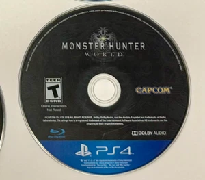 Monster Hunter World PS4 PlayStation 4 - solo disco testato - Foto 1 di 1