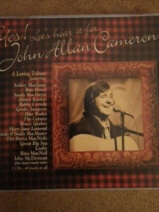 Yes, Let's Hear It For John Allan Cameron CD "40 John Allan Songs On 2 CDS"RARE - Picture 1 of 3