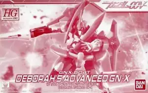 P-Bandai Hg 1/144 GNX-604T DEBORAH'S ADVANCED GN-X Model Kit JAPAN - Picture 1 of 5