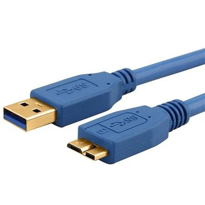 USB 3.0 Type A Male to Micro B Male USB 3.0 Data Sync Charge Cable 3Ft - 15Ft - Image 1 of 4