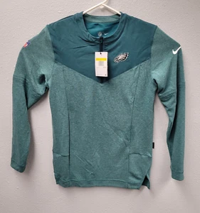 Philadelphia Eagles Nike Dri Fit Cuarto Cremallera Para Hombre Pequeño - Imagen 1 de 5