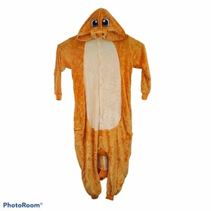 Charmander Fleece Halloween Costume PJs Outfit Cosplay Pokemon NO SIZE MEASURE - Picture 1 of 6