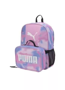 NEW Two Piece PUMA GIRLS WOMENS 2-PIECE BACKPACK & LUNCHBOX SET SCHOOL Pink - Picture 1 of 3