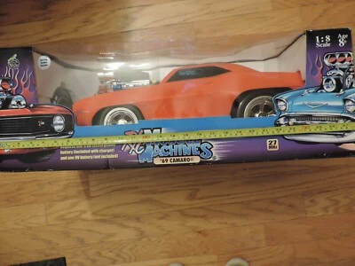 HUGE MUSCLE MACHINES 1/8 SCALE 69 CAMARO RC 28" LONG ! NEW IN BOX PLEASE READ ! - Image 1 of 4