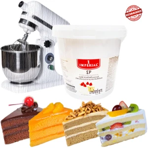 SP Emulsifier Ovalette Bakery SP For baking Spun & Spongs MIx Cake Popular 1 Kg. - Picture 1 of 8